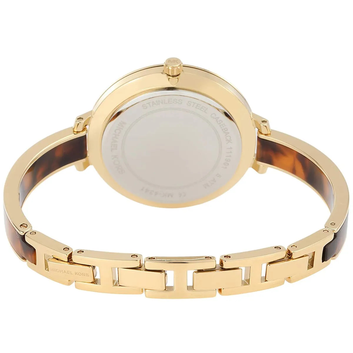 Michael Kors Jaryn Quartz Gold Dial Two Tone Steel Strap Watch for Women - MK4341