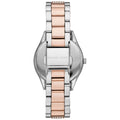 Michael Kors Lauryn Quartz White Dial Two Tone Steel Strap Watch For Women - MK4388