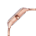 Michael Kors Liliane Three Hand Rose Gold Dial Rose Gold Steel Strap Watch For Women - MK4651