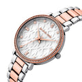 Michael Kors Pyper Quartz White Dial Two Tone Steel Strap Watch For Women - MK4667