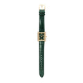 Michael Kors Emery Quartz Diamonds Green Dial Green Leather Strap Watch For Women - MK4697