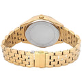 Michael Kors Harlowe Three-Hand Quartz Gold Dial Gold Steel Strap Watch For Women - MK4709