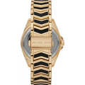 Michael Kors Whitney Quartz Black Dial Two Tone Steel Strap  Watch For Women - MK6743