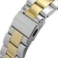 Michael Kors Lennox Three-Hand Gold Dial Two Tone Steel Strap Watch For Women  - MK6988