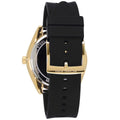 Michael Kors Janelle Quartz Black Dial Black Rubber Strap Watch For Women - MK7313