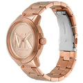 Michael Kors Brynn Analog Rose Gold Dial Rose Gold Steel Strap Watch For Women - MK7318