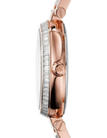 Michael Kors Skylar Quartz Rose Gold Dial Rose Gold Steel Strap Watch For Women - MK5971