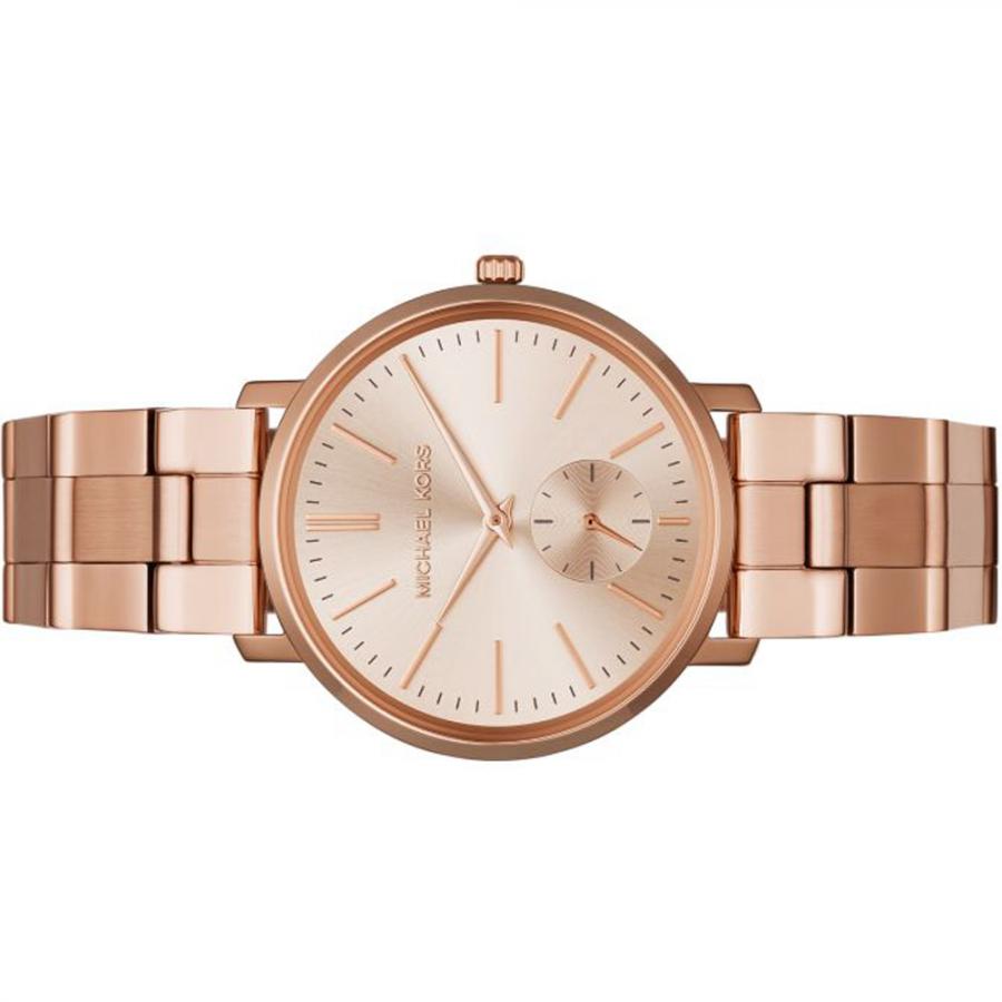 Michael Kors Jaryn Quartz Rose Gold Dial Rose Gold Steel Strap Watch For Women - MK3501