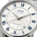 Mido Baroncelli III Automatic Silver Dial Silver Steel Strap Watch For Men - M8600.4.21.1