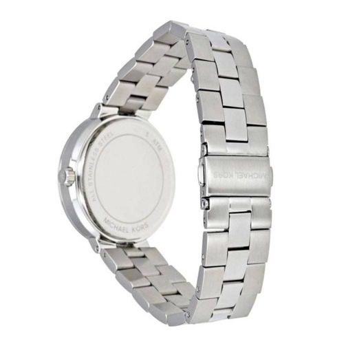 Michael Kors Garner Analog Silver Dial Silver Steel Strap Watch For Women - MK6407