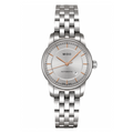 Mido Baroncelli III Automatic Silver Dial Silver Steel Strap Watch For Women - M7600.4.10.1