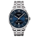 Tissot Chemin Des Tourelles Powermatic 80 Blue Dial Silver Steel Strap Watch for Men - T099.407.11.048.00