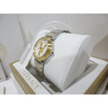 Versace Virtus Quartz White Dial Two Tone Steel Strap Watch For Women - VET300721