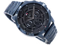 Tommy Hilfiger Luca Chronograph Quartz Grey Dial Blue Steel Strap Watch For Men - 1710493