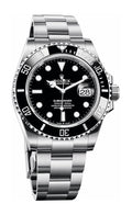 Rolex Submariner Date Oyster 41 Black Dial Silver Oystersteel Strap Watch for Men - M126610LN-0001