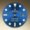 Rolex Submariner Date Oyster 41mm Blue Dial Yellow Gold Steel Strap Watch for Men - M126618LB-0002