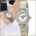 Coach Madison Silver Dial Two Tone Steel Strap Watch for Women - 14502404