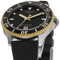 Tissot Seastar 1000 Black Dial Black Rubber Strap Watch For Men - T120.410.27.051.00