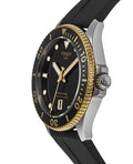 Tissot Seastar 1000 Black Dial Black Rubber Strap Watch For Men - T120.410.27.051.00