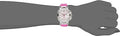 Tissot T Race Chronograph White Dial Pink Rubber Strap Watch for Women - T048.217.17.017.01