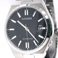 Citizen Tsuyosa Automatic Black Dial Silver Steel Strap Watch For Men - NJ0150-56E