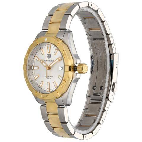 Tag Heuer Aquaracer Silver Dial Two Tone Steel Strap Watch for Women - WBD1120.BB0930