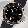 Tissot Seastar 1000 Black Dial Black Rubber Strap Watch For Men - T120.410.27.051.00