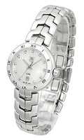 Tag Heuer Link Diamonds Mother of Pearl Dial Silver Steel Strap Watch for Women -  WAT1417.BA0954