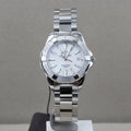 Tag Heuer Aquaracer Mother of Pearl Dial Silver Steel Strap Watch for Women - WBD131A.BA0748