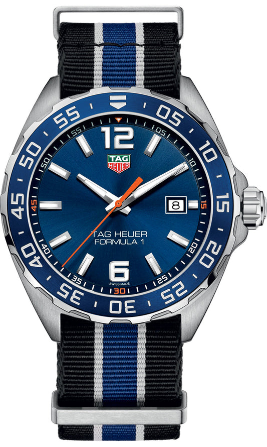 Tag Heuer Formula 1 Blue Dial Watch for Men - WAZ1010.FC8197