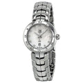 Tag Heuer Link Diamonds Mother of Pearl Dial Silver Steel Strap Watch for Women -  WAT1417.BA0954