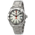 Tag Heuer Aquaracer Automatic White Dial Silver Steel Strap Watch for Men - WBD2111.BA0928