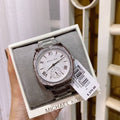 Michael Kors Bryn Quartz Silver Dial Silver Steel Strap Watch For Women - MK6133