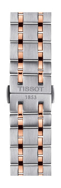 Tissot Chemin Des Tourelles Automatic Silver Dial Two Tone Steel Strap Watch for Men - T099.407.22.038.02