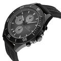 Tommy Hilfiger Larson Chronograph Quartz Black Dial Black Rubber Strap Watch For Men - 1791921