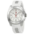 Tommy Hilfiger K2 White Dial White Rubber Strap Watch for Women - 1781306