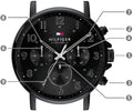 Tommy Hilfiger Daniel Black Dial Black Steel Strap Watch for Men - 1710383