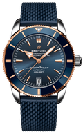Breitling Superocean Heritage B20 Automatic 42 Blue Dial Blue Mesh Bracelet Watch for Men - UB2010161C1S1