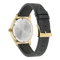 Versace Greca Time Quartz Black Dial Brown Leather Strap Watch For Men - VE3K00222