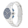 Maserati Triconic Quartz Blue Dial Silver Steel Strap Watch For Men - R8873639001