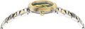 Versace Virtus Quartz Green Dial Two Tone Steel Strap Watch For Women - VET300821