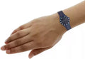 Guess Glisten Analog Blue Dial Blue Steel Strap Watch for Women - W0027L3