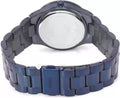 Guess Glisten Analog Blue Dial Blue Steel Strap Watch for Women - W0027L3