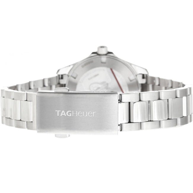 Tag Heuer Aquaracer Diamonds Mother of Pearl Dial Silver Steel Strap Watch for Women - WBD1313.BA0740