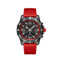 Breitling Endurance Pro Black Dial Red Rubber Strap Watch for Men - X82310D91B1S1