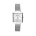 Armani Exchange Lola Quartz Silver Dial Silver Mesh Strap Watch For Women - AX5800