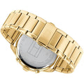 Tommy Hilfiger Iconic Quartz White Dial Gold Steel Strap Watch for Men - 1791538