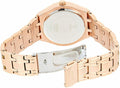 Guess Cosmo Diamonds Silver Dial Rose Gold Steel Strap Watch For Women - GW0033L3