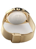 Tommy Hilfiger Mia Gold Dial Gold Mesh Bracelet Watch for Women - 1781488