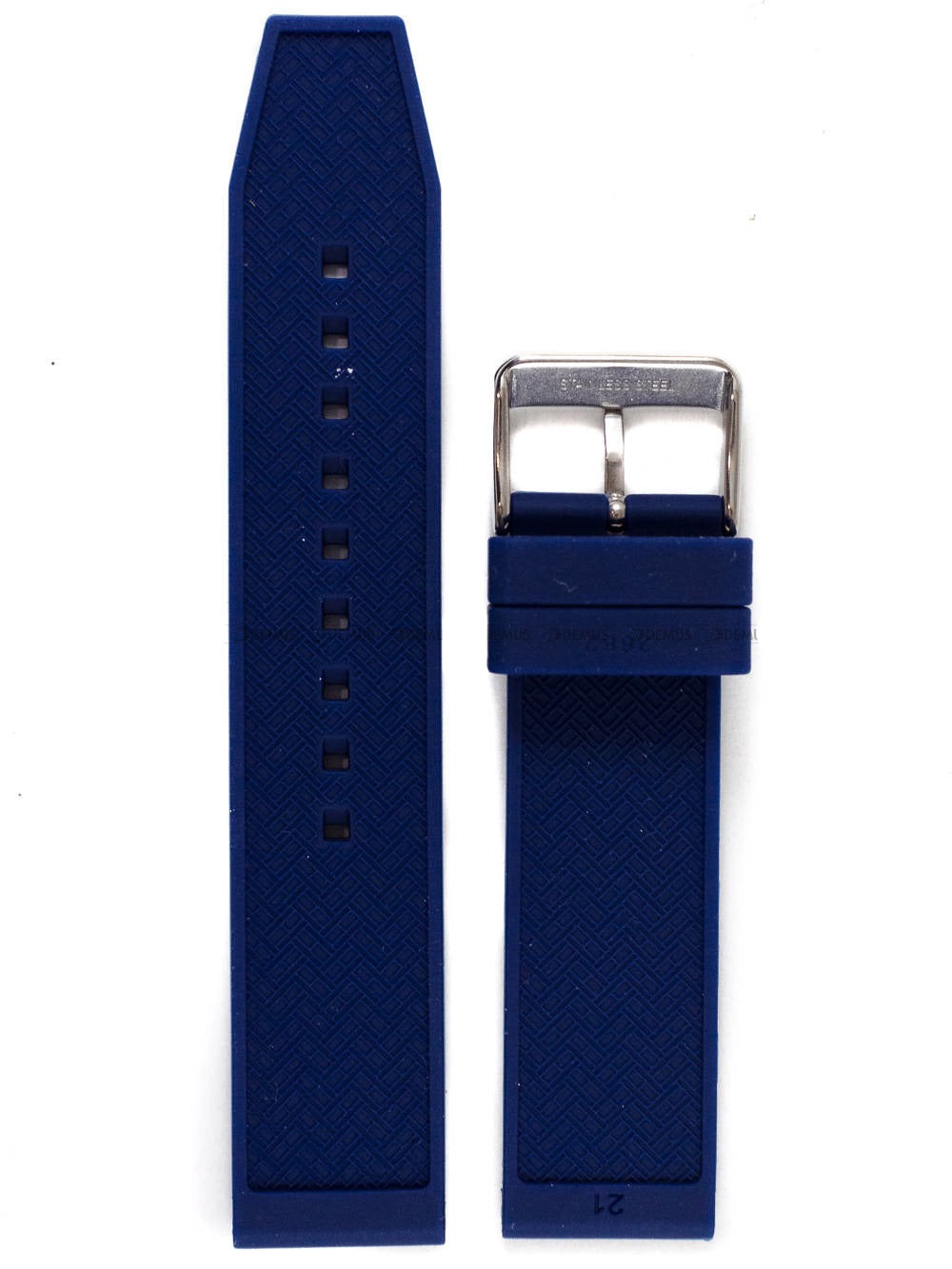 Tommy Hilfiger Larson Chronograph Blue Dial Blue Rubber Strap Watch For Men - 1791920